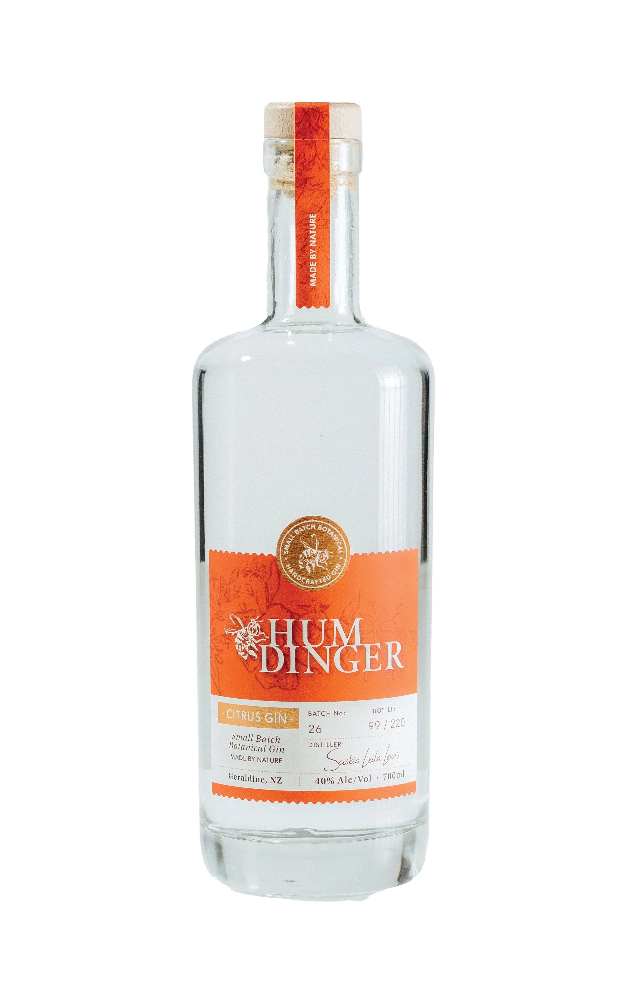 Humdinger Citrus Gin 700ML