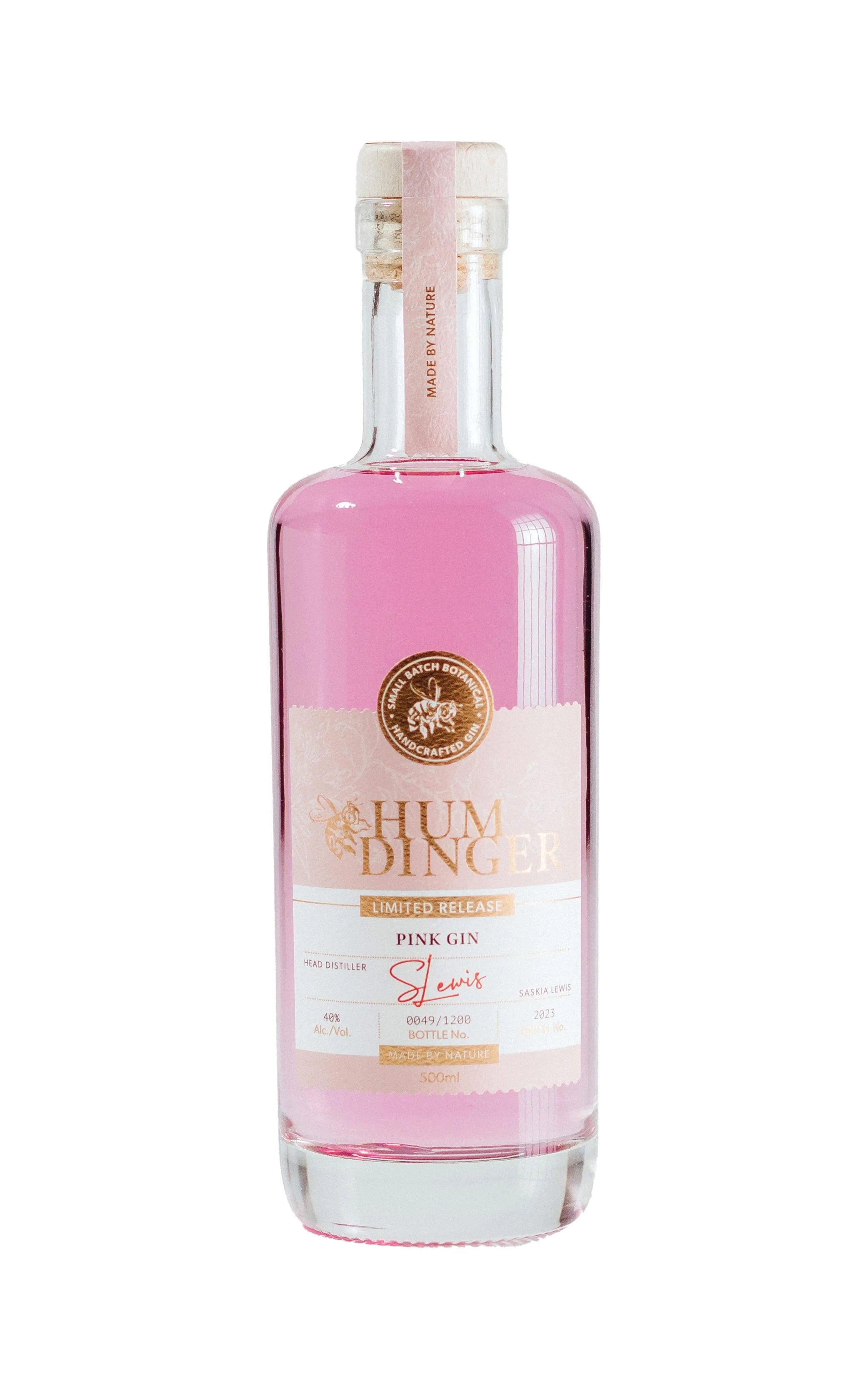 Humdinger Pink Gin 500ML
