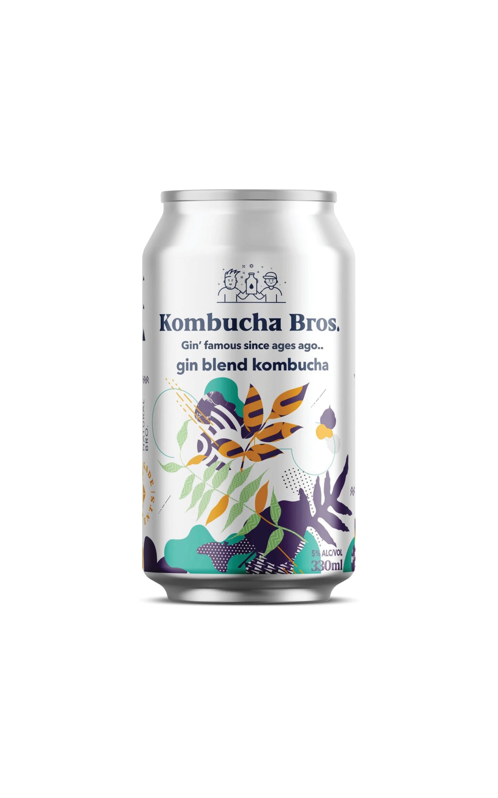 Kombucha Bros Gin & Ginger 5%
