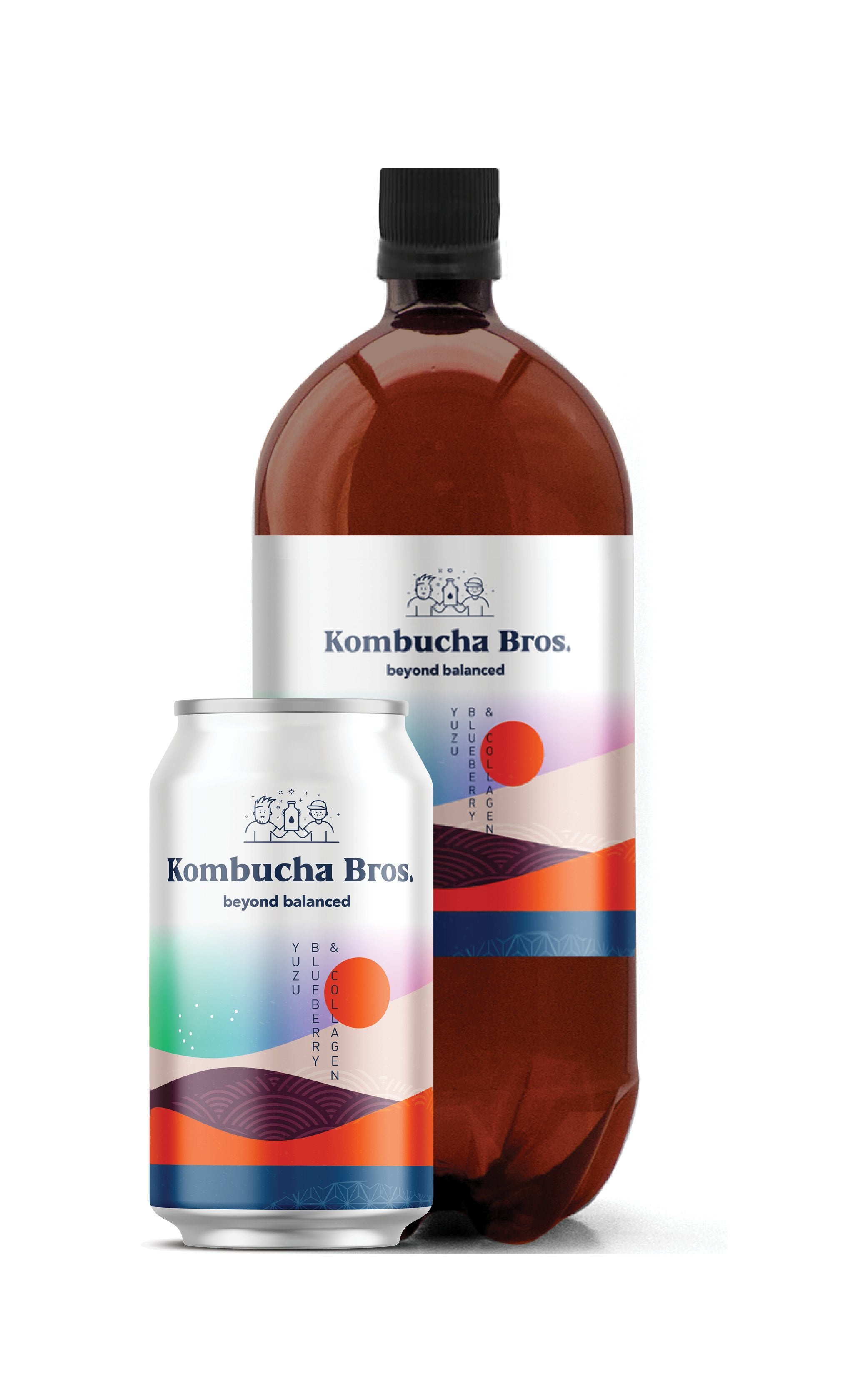 Kombucha Bros Yuzu & Blueberry 0%