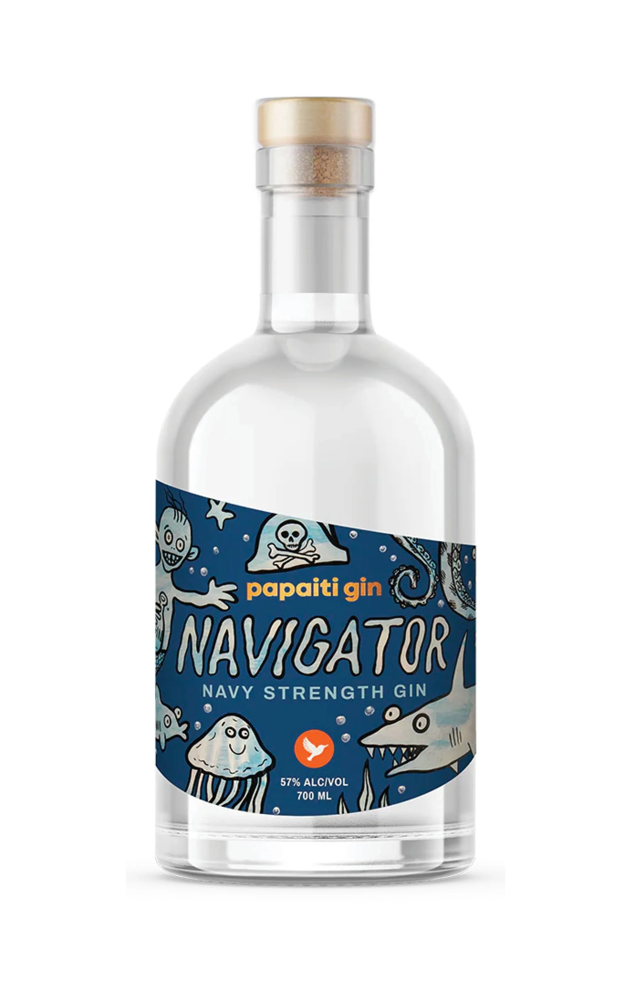 Papaiti Navigator Navy Strength Gin 700ml