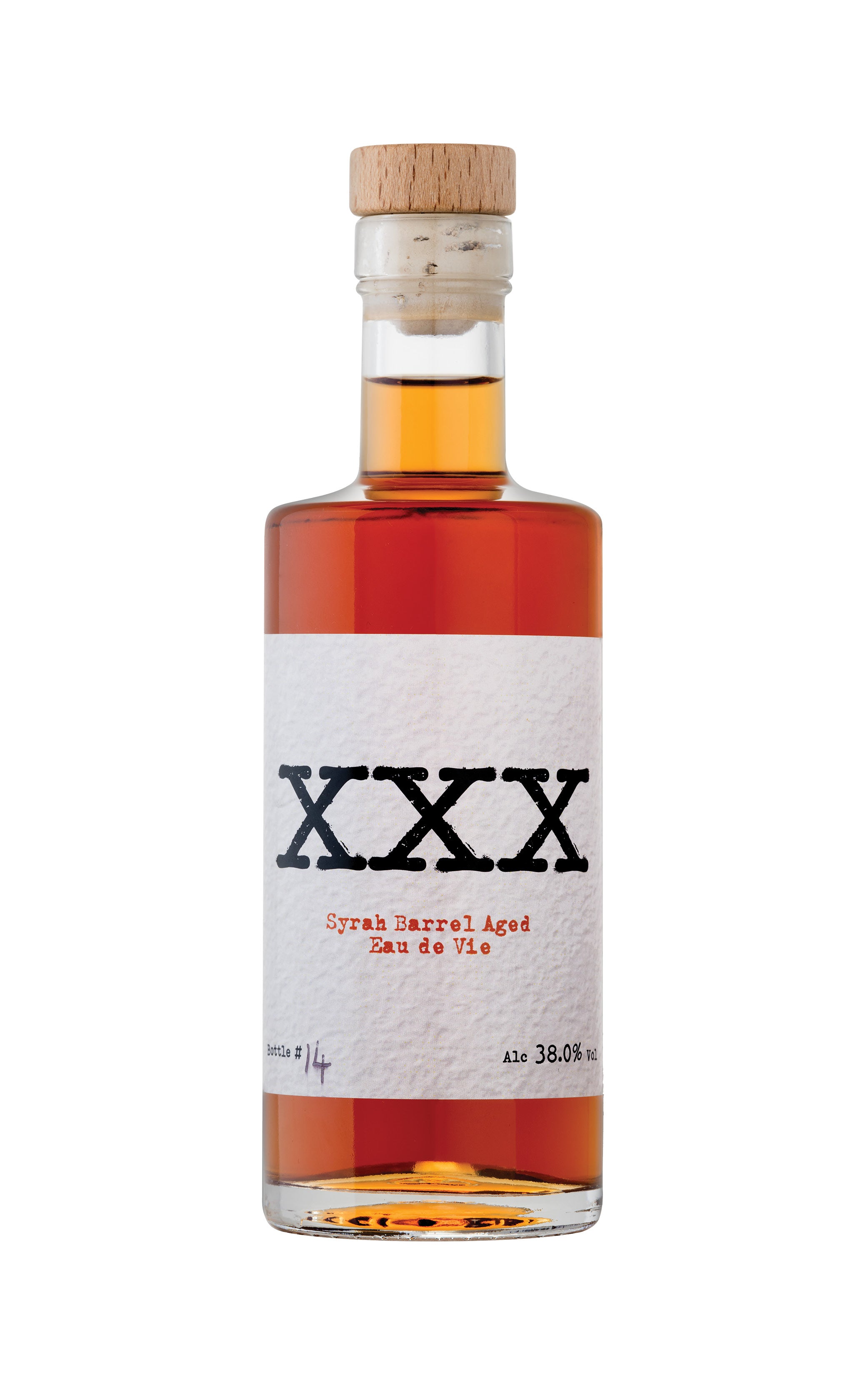 XXX Syrah Barrel Aged Eau de Vie 500ml