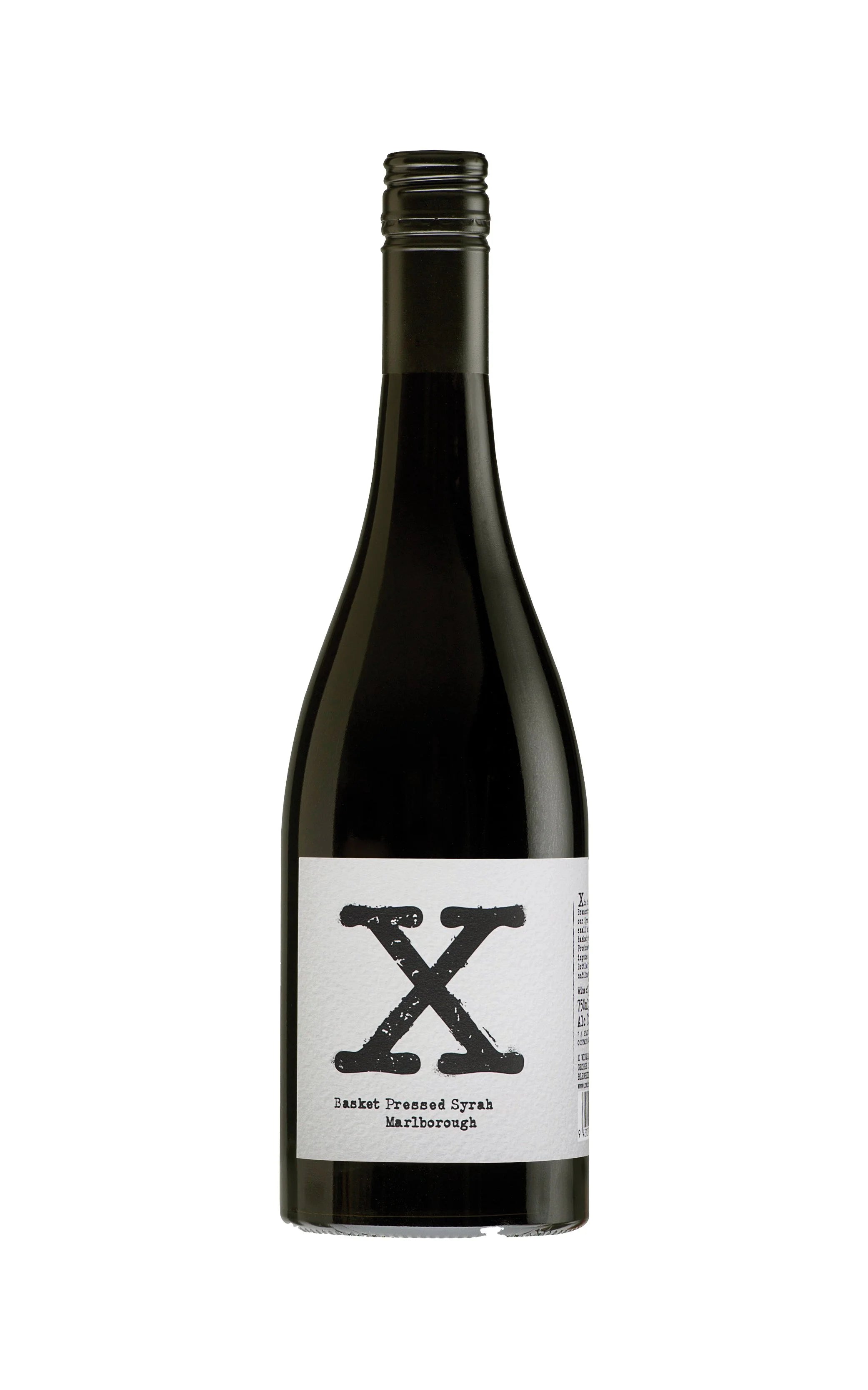 X Marlborough Basket Pressed Syrah 2022